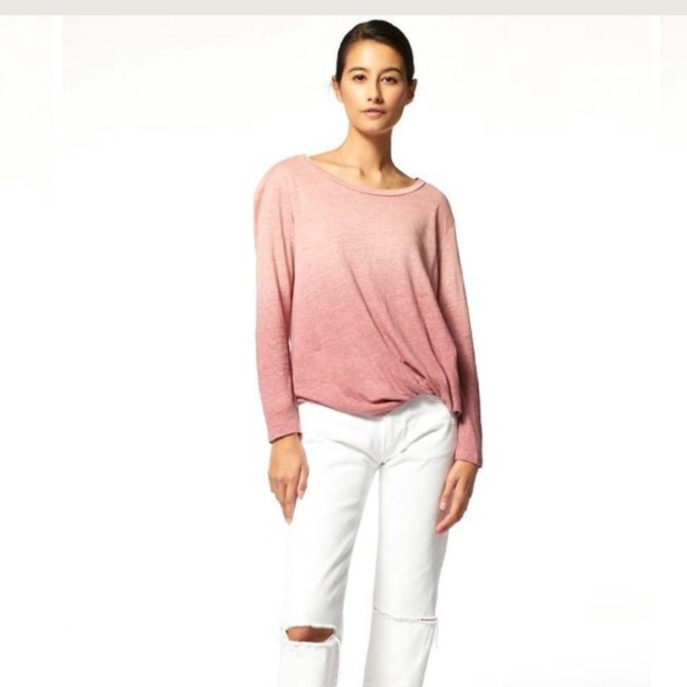 Young Fabulous & Broke Terra Cotta Ombré Shirt
